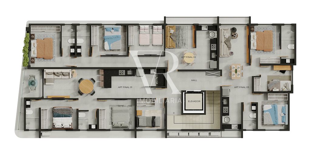 Apartamento à venda com 3 quartos, 57m² - Foto 9