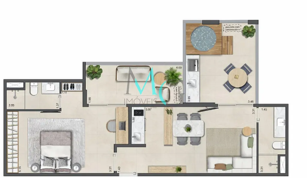 Apartamento, 2 quartos, 61 m² - Foto 26