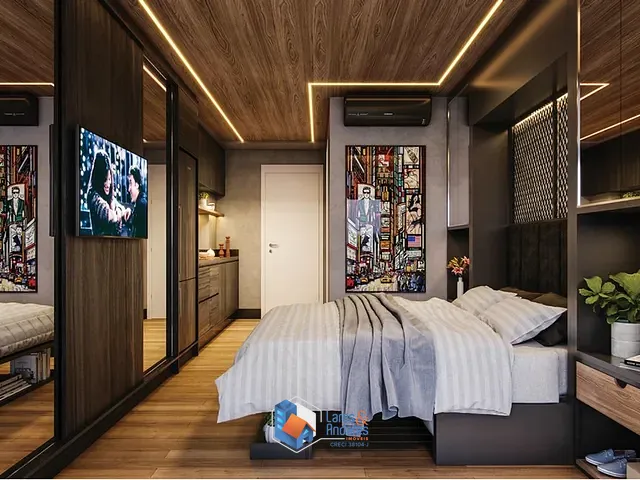 Studio 1 quarto e 1 banheiro, à venda, no bairro Jardim das Acácias em São Paulo