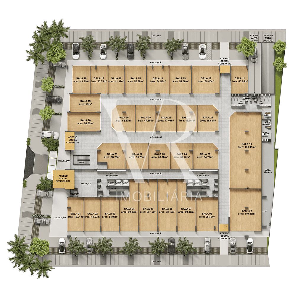 Conjunto Comercial-Sala à venda, 119m² - Foto 12