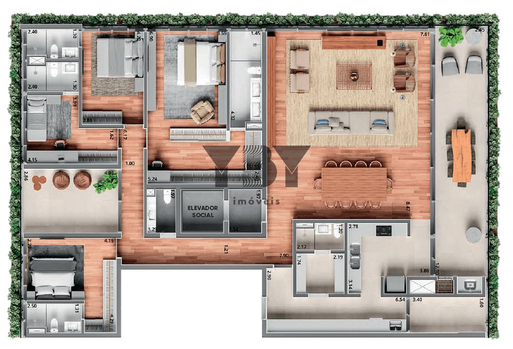 Cobertura à venda com 4 quartos, 469m² - Foto 21
