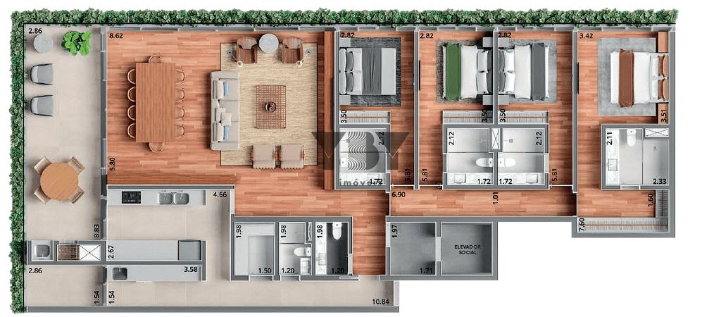 Cobertura à venda com 5 quartos, 791m² - Foto 19