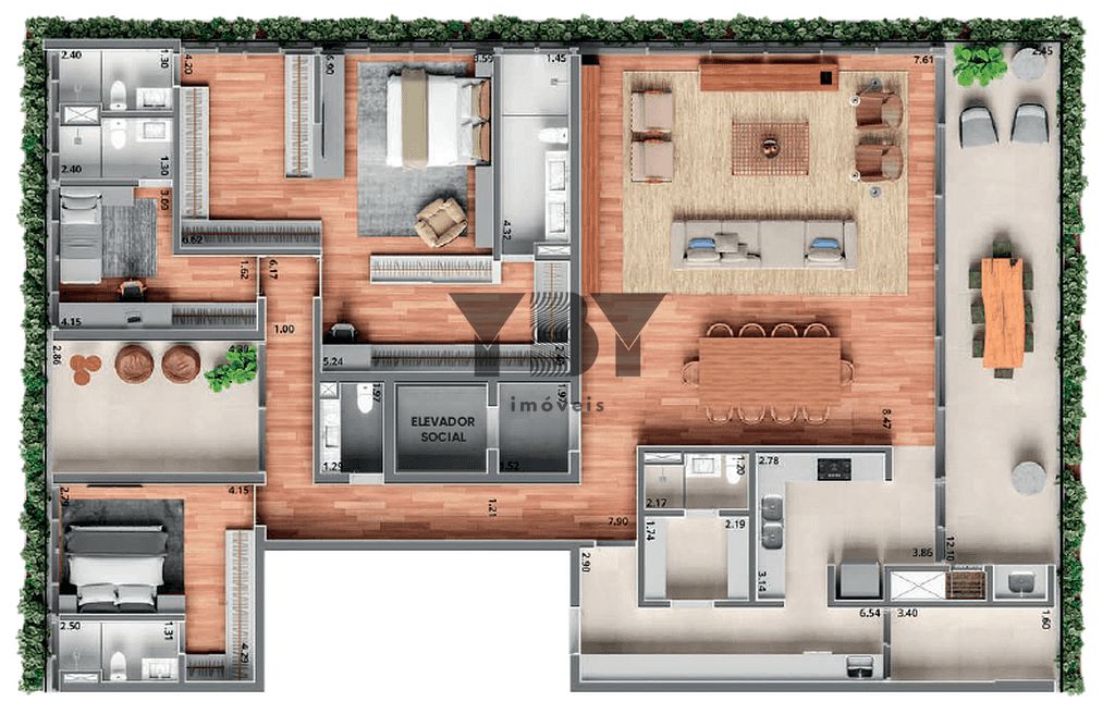 Cobertura à venda com 5 quartos, 791m² - Foto 22
