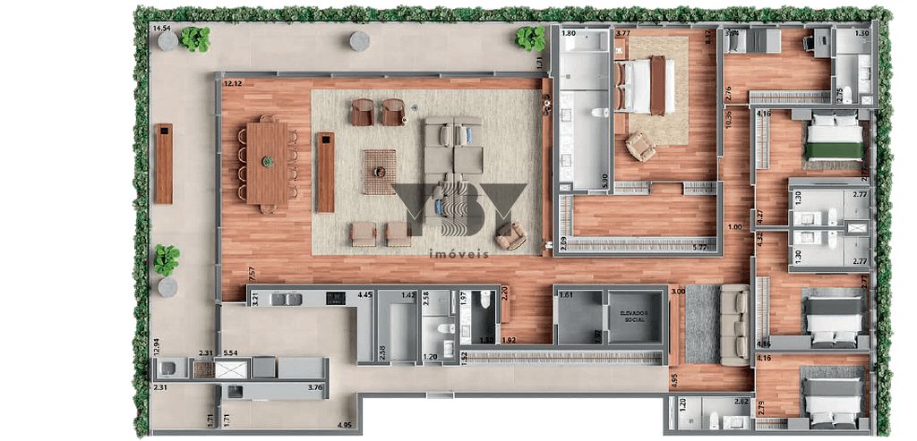 Cobertura à venda com 5 quartos, 791m² - Foto 23
