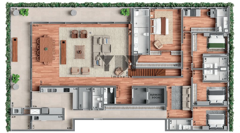 Cobertura à venda com 5 quartos, 791m² - Foto 33
