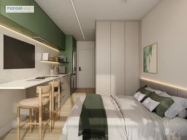 Apartamento 1 quarto e 1 banheiro, à venda, no bairro Rebouças em Curitiba
