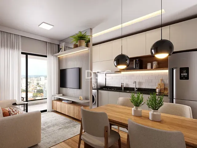 Studio 1 quarto e 1 banheiro, à venda, no bairro Capão Raso em Curitiba