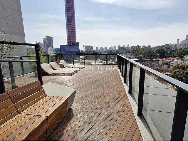 Apartamento 1 quarto e 2 banheiros, à venda, no bairro Pinheiros em São Paulo