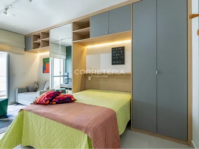 Studio 1 quarto e 1 banheiro, à venda, no bairro Moema em São Paulo