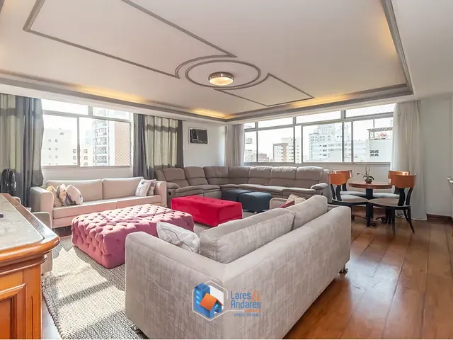 Apartamento 5 quartos e 4 banheiros, à venda, no bairro Santa Cecília em São Paulo