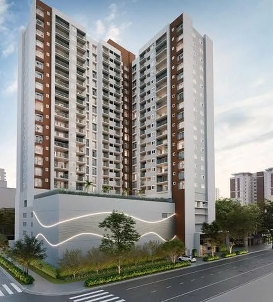 Apartamento à venda 2 Quartos 1 Suite 1 Vaga 64.31M² Campo Belo São Paulo - SP | Raízes Premium Campo Belo