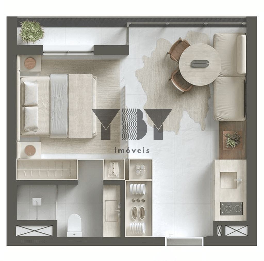 Apartamento, 1 quarto, 37 m² - Foto 18