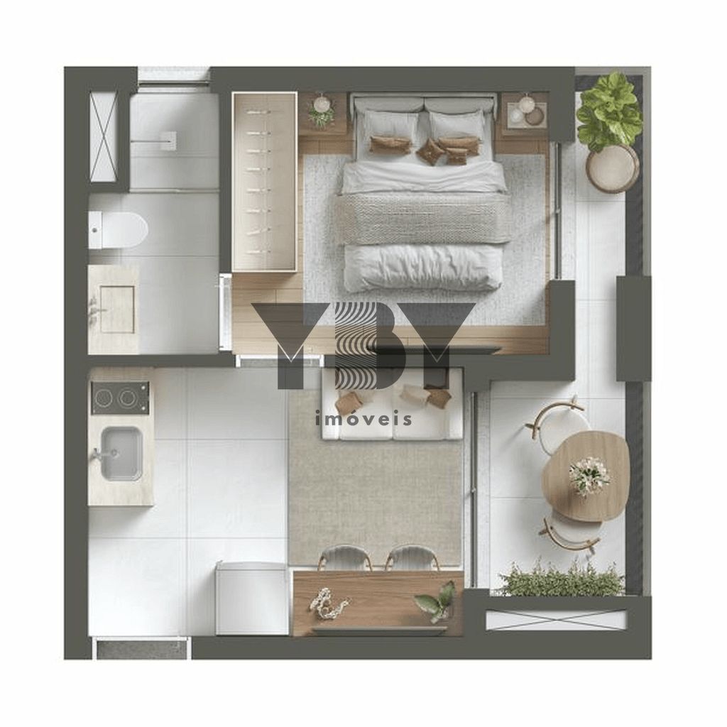 Apartamento, 1 quarto, 37 m² - Foto 20