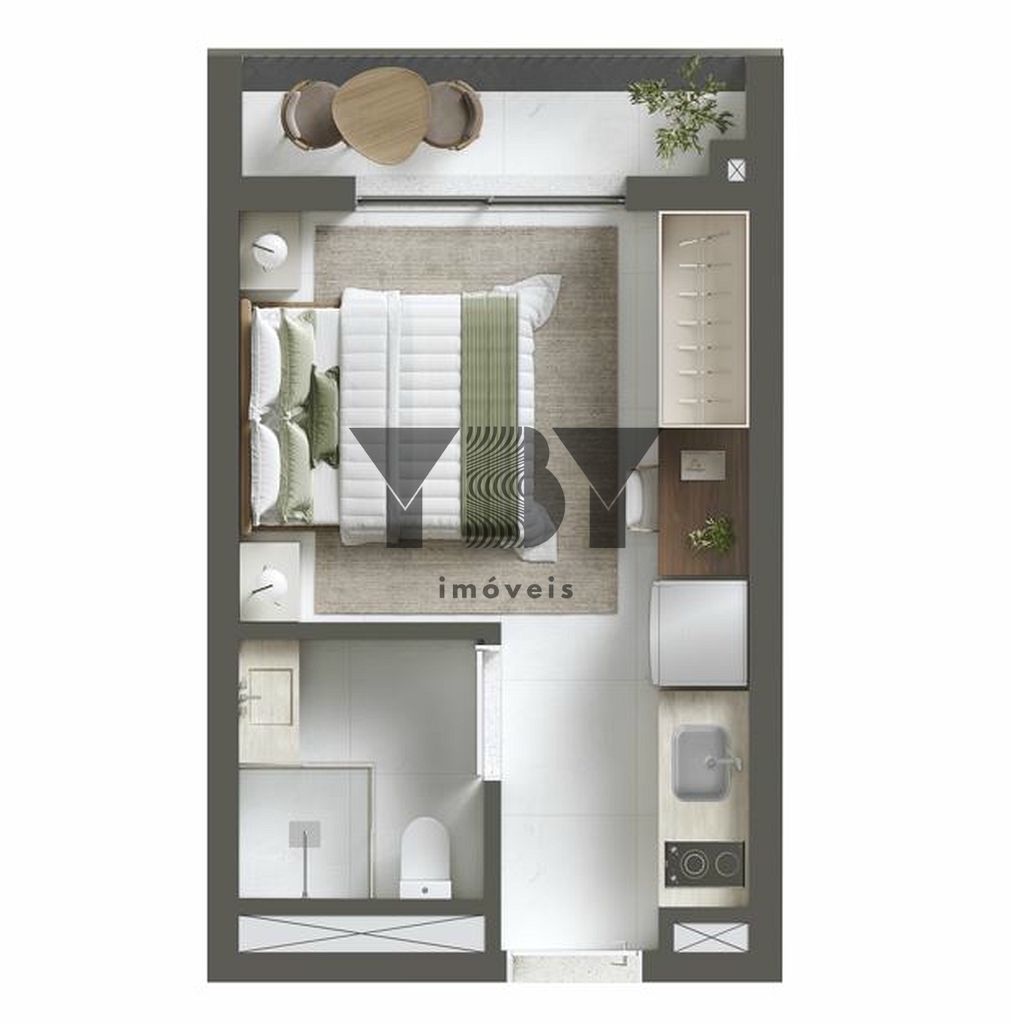 Apartamento, 1 quarto, 37 m² - Foto 23