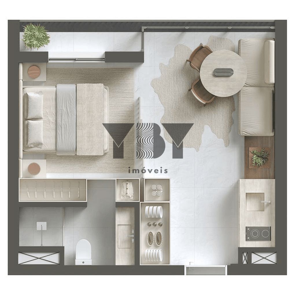 Apartamento, 1 quarto, 37 m² - Foto 25