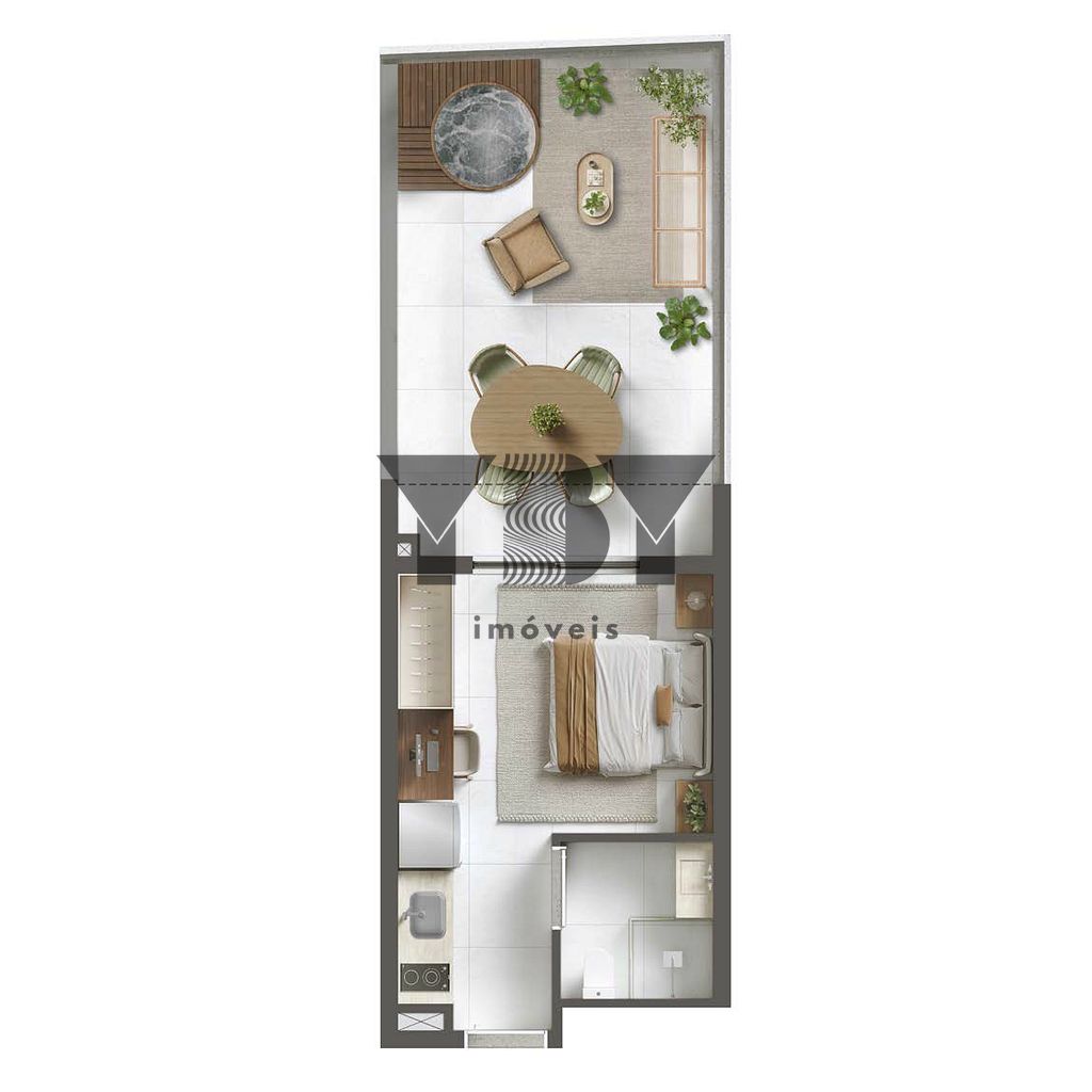 Apartamento, 1 quarto, 37 m² - Foto 26