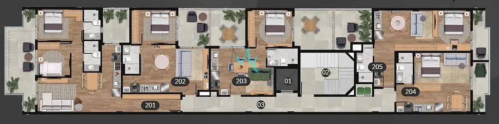 Apartamento, 1 quarto, 35 m² - Foto 8