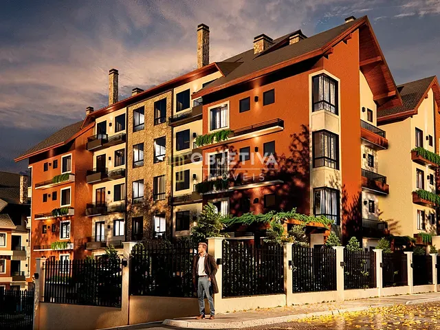 Apartamento 2 quartos e 2 banheiros, à venda, no bairro Centro em Gramado