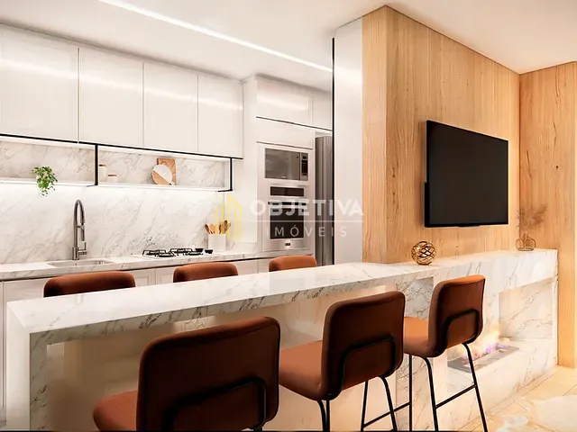 Apartamento 2 quartos e 2 banheiros, à venda, no bairro Centro em Gramado
