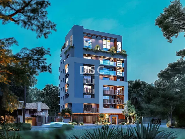 Studio 1 quarto e 1 banheiro, à venda, no bairro Mercês em Curitiba