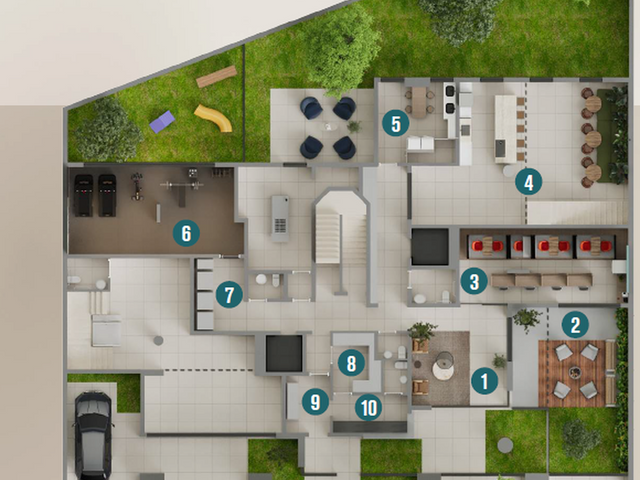 Planta do Loja - Loja à venda 122.51M² Sumaré São Paulo - SP | Lares e Andares Imóveis