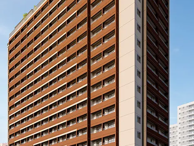 Foto do Studio - Studio à venda 1 Quarto 24.48M² Indianópolis São Paulo - SP | Nex One Estação Eucaliptos | YBY Imóveis