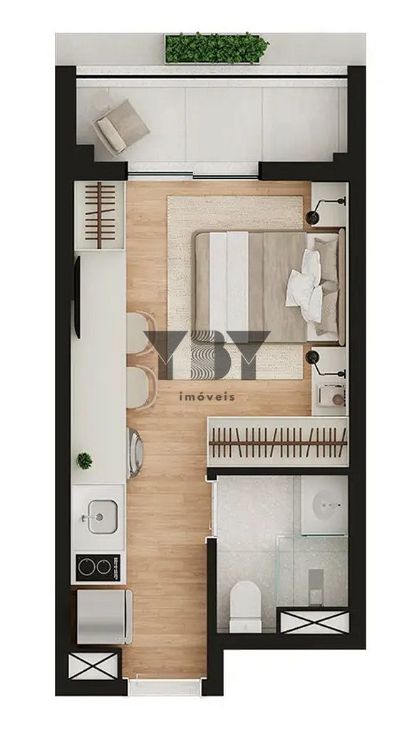 Apartamento, 2 quartos, 46 m² - Foto 16