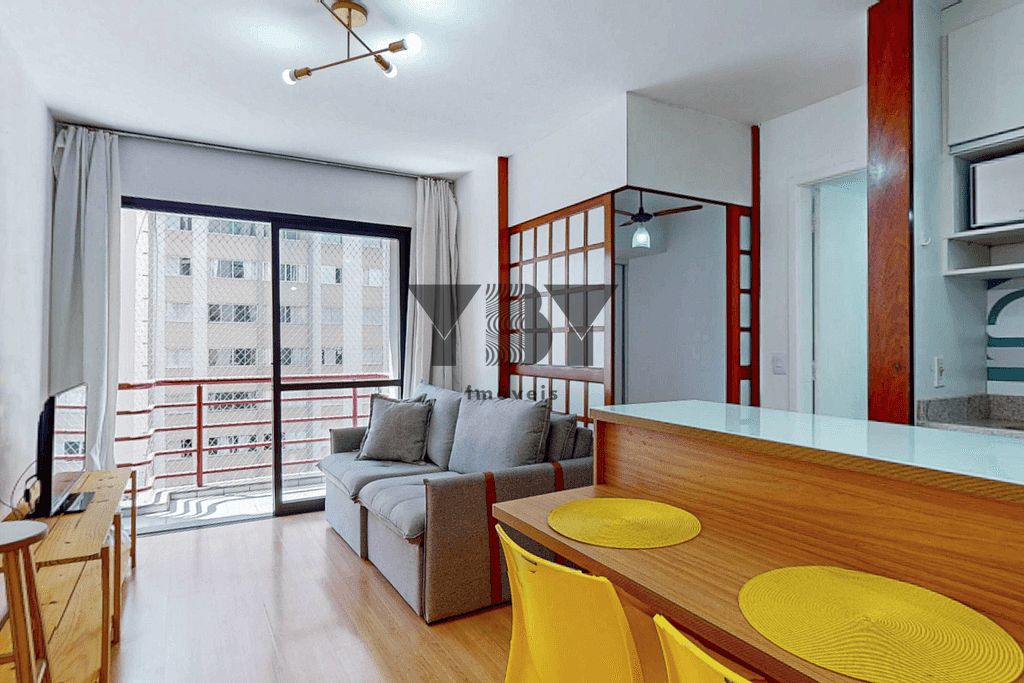 Apartamento à venda com 1 quarto, 34m² - Foto 1