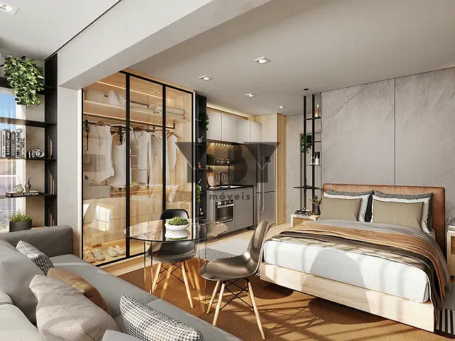Apartamento 1 quarto e 1 banheiro, à venda, no bairro Vila Buarque em São Paulo