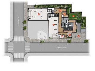 Planta do Loja-Loja à venda 193.51M² Vila Buarque São Paulo - SP