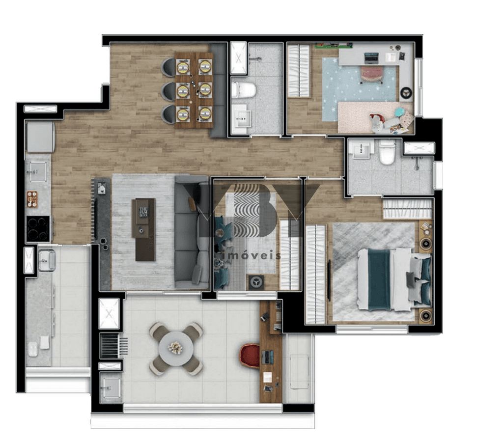 Apartamento à venda com 2 quartos, 55m² - Foto 17