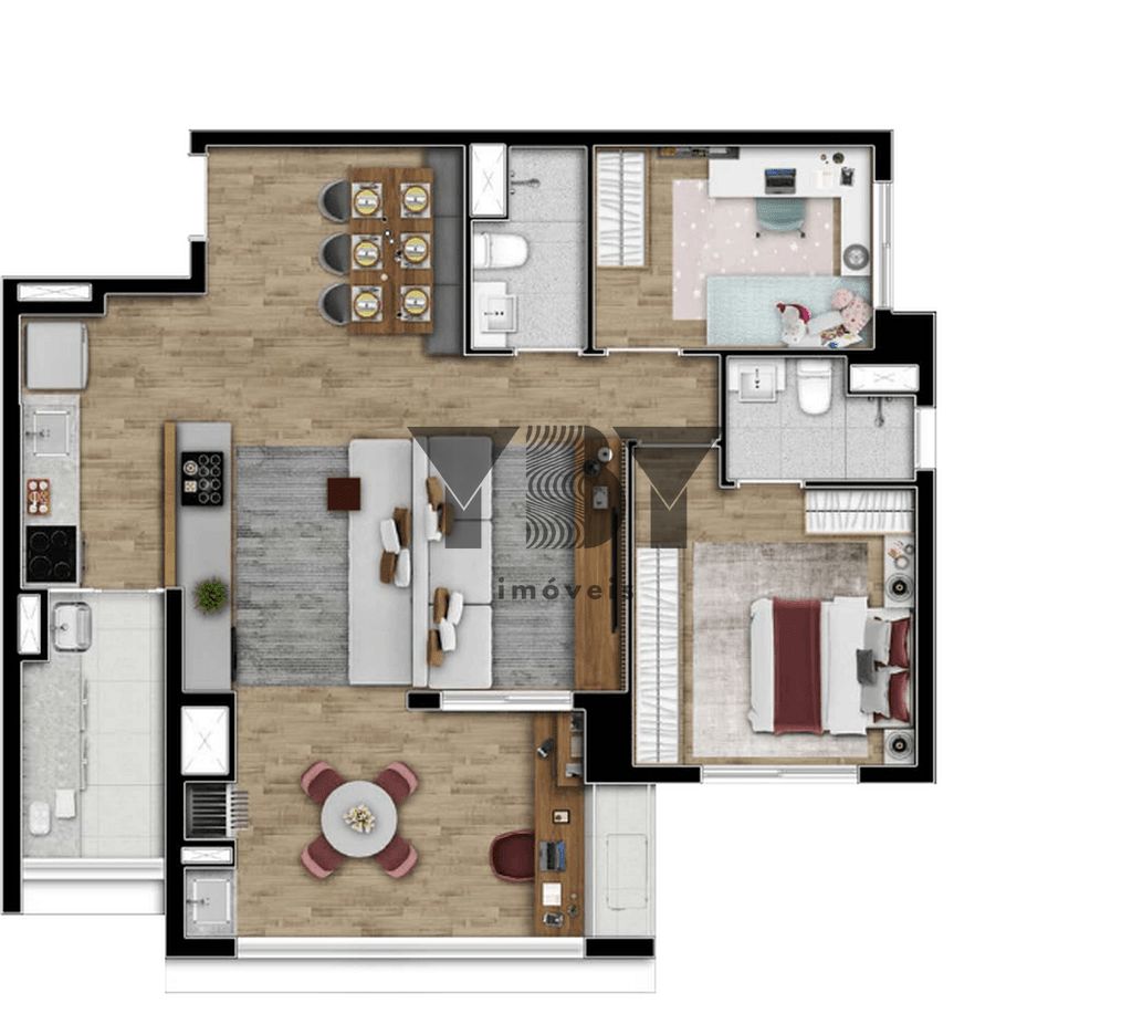 Apartamento à venda com 2 quartos, 55m² - Foto 18