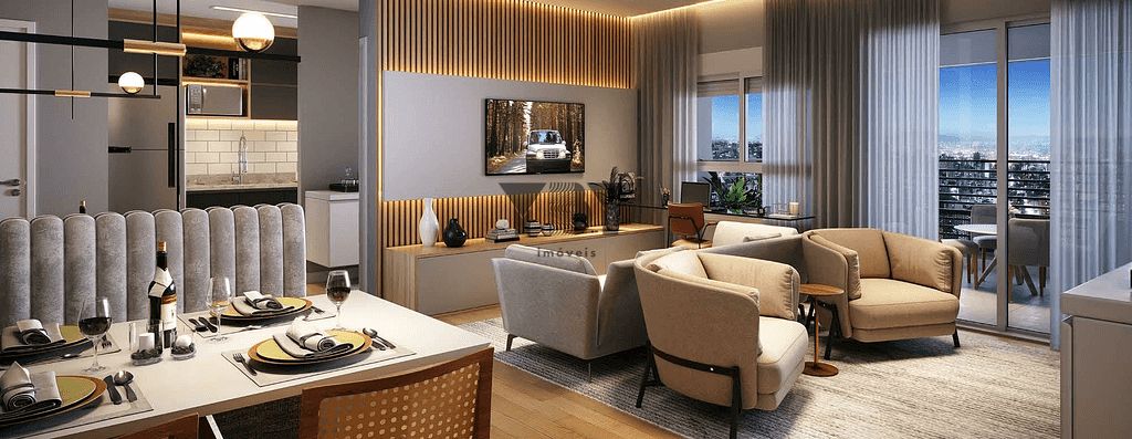 Apartamento à venda com 2 quartos, 55m² - Foto 3
