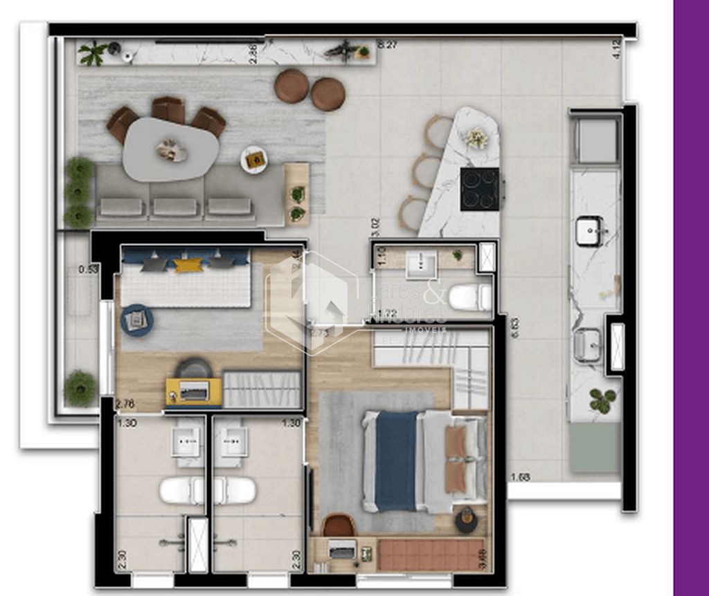 Apartamento à venda com 2 quartos, 59m² - Foto 31