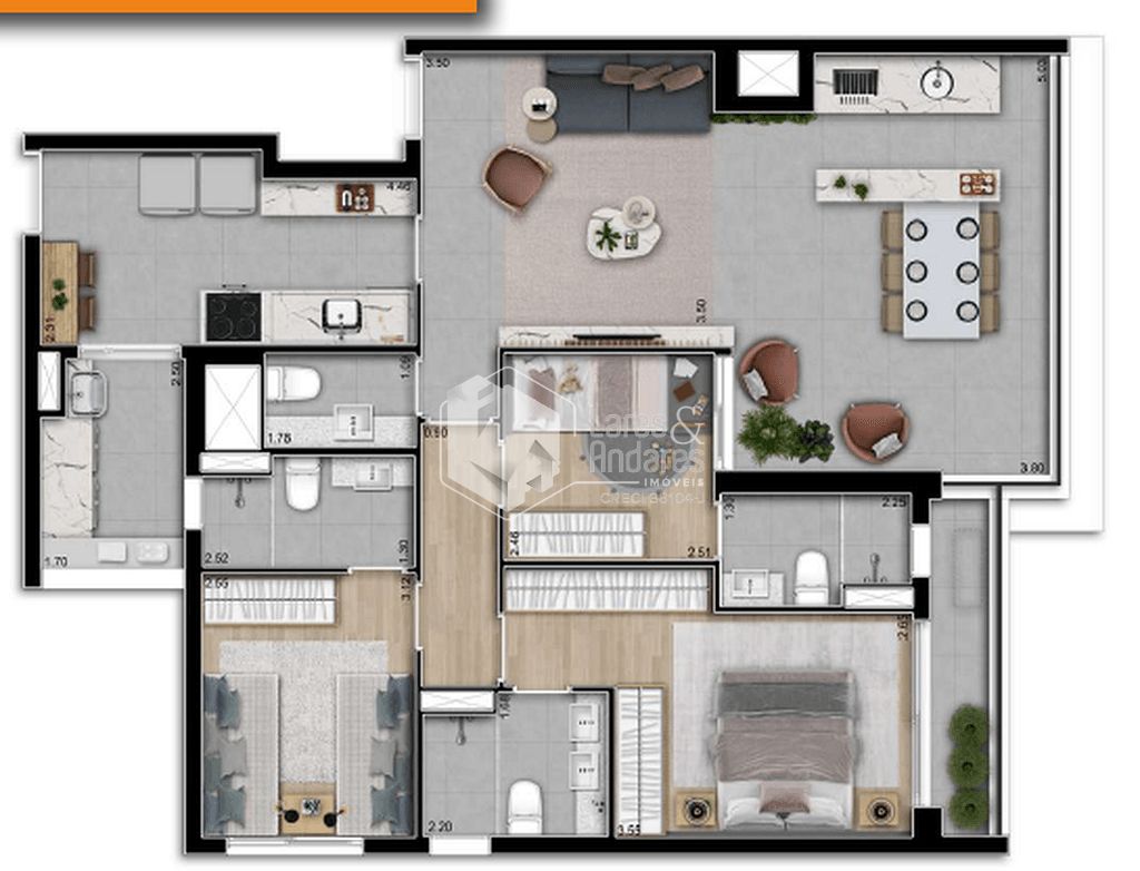 Apartamento à venda com 2 quartos, 59m² - Foto 32