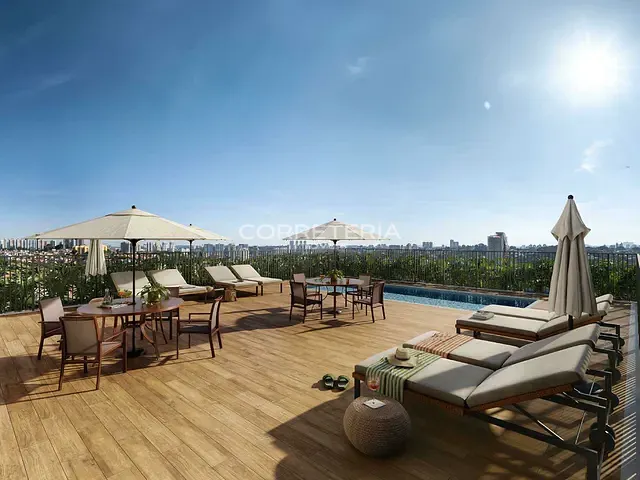 Studio 1 quarto e 1 banheiro, à venda, no bairro Jardim Guedala em São Paulo