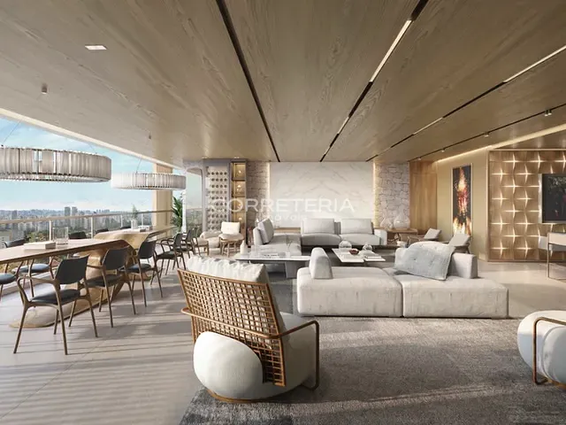 Apartamento 4 quartos e 6 banheiros, à venda, no bairro Ibirapuera em São Paulo