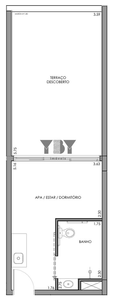 Apartamento, 1 quarto, 45 m² - Foto 15