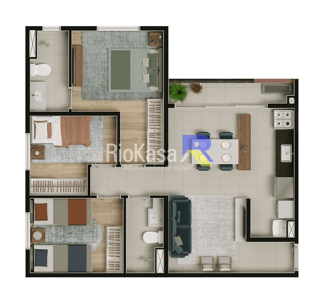 Apartamento, 2 quartos, 70 m² - Foto 18