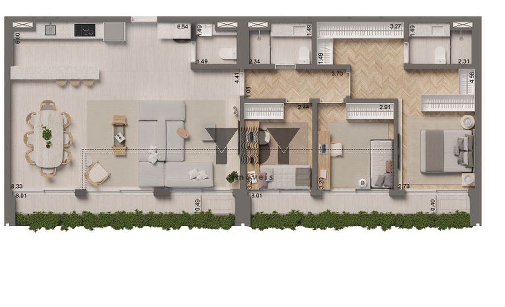 Apartamento, 2 quartos, 103 m² - Foto 40