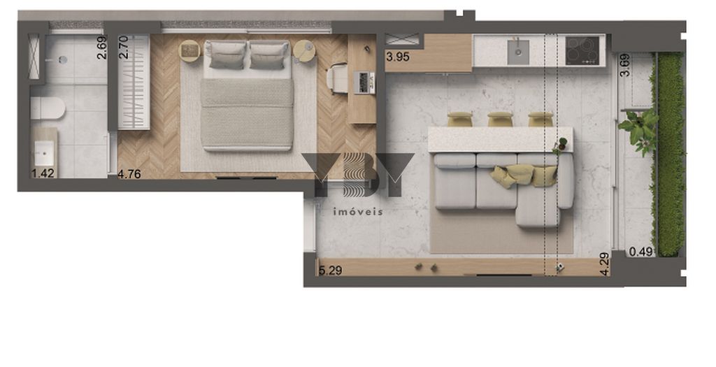 Apartamento, 2 quartos, 64 m² - Foto 33