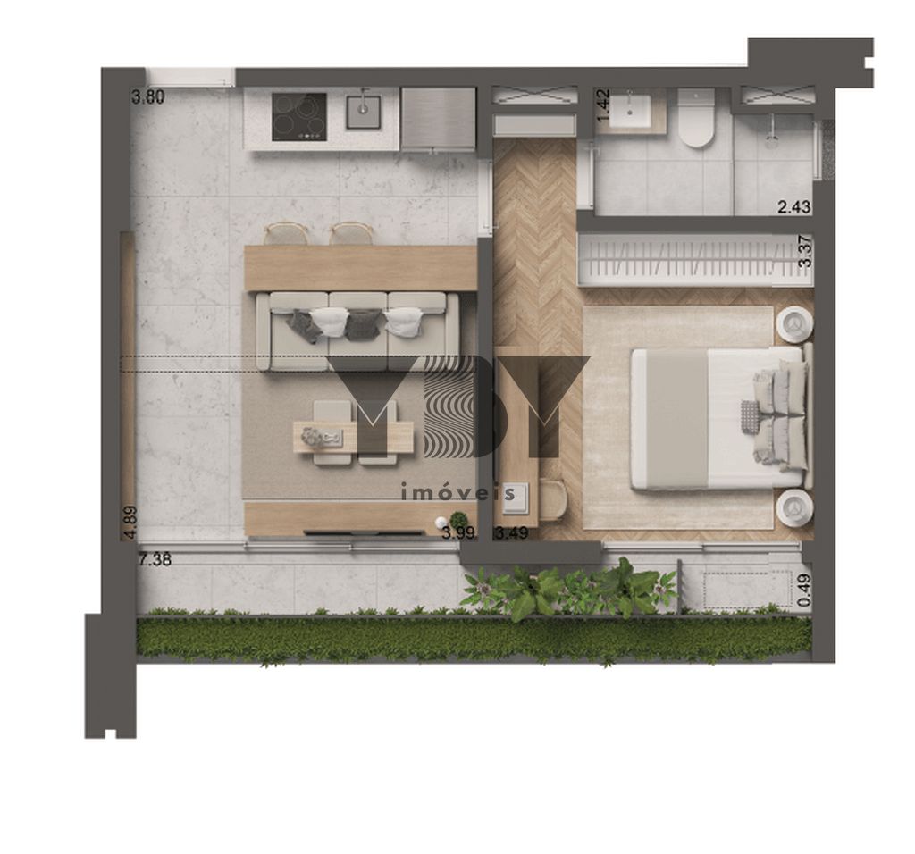 Apartamento, 2 quartos, 64 m² - Foto 35