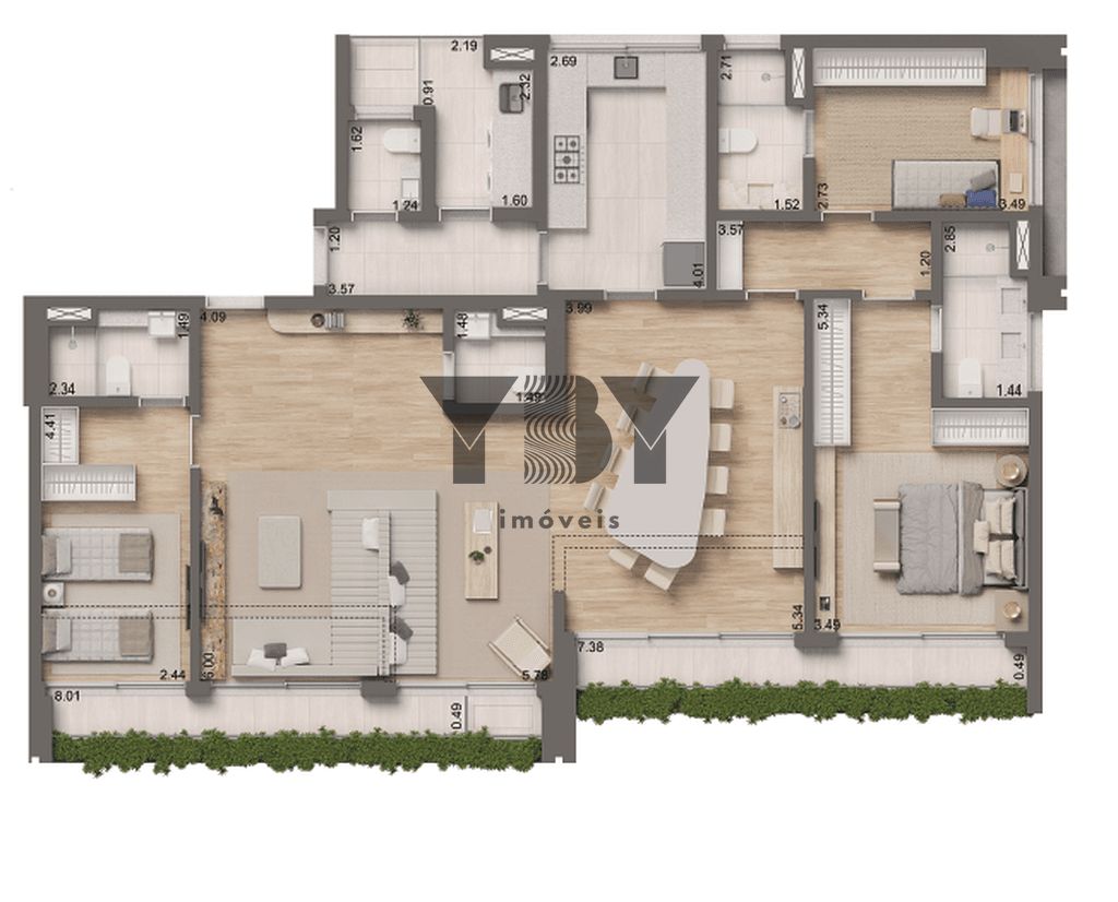 Apartamento, 2 quartos, 64 m² - Foto 41