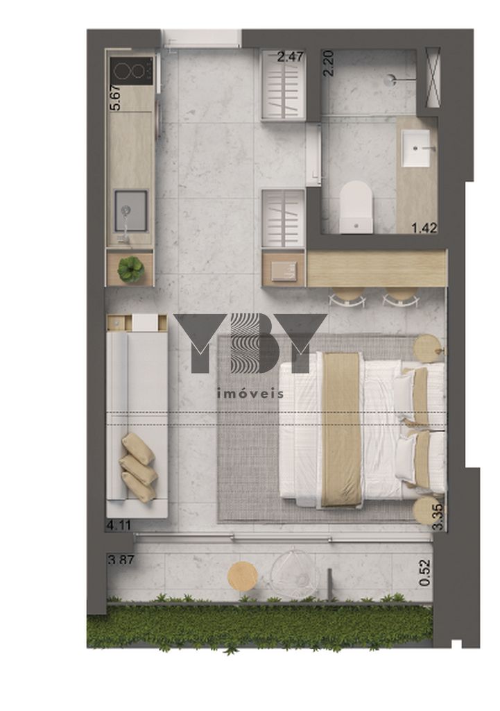 Apartamento, 2 quartos, 50 m² - Foto 32