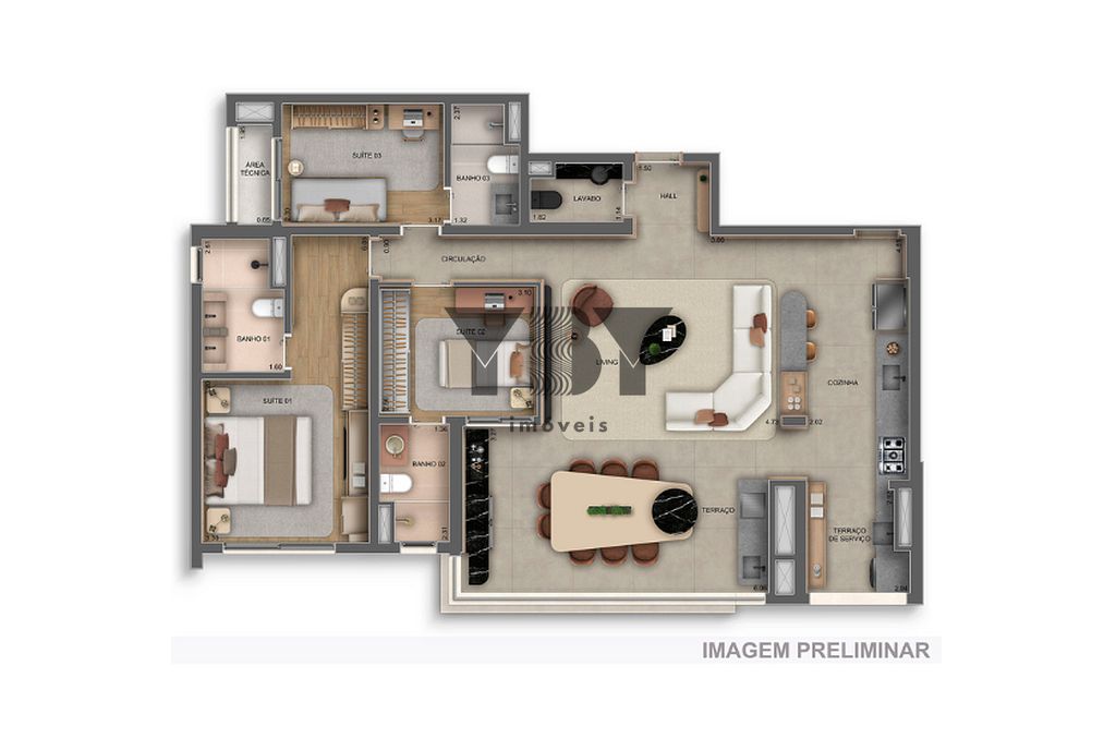 Apartamento, 3 quartos, 89 m² - Foto 35