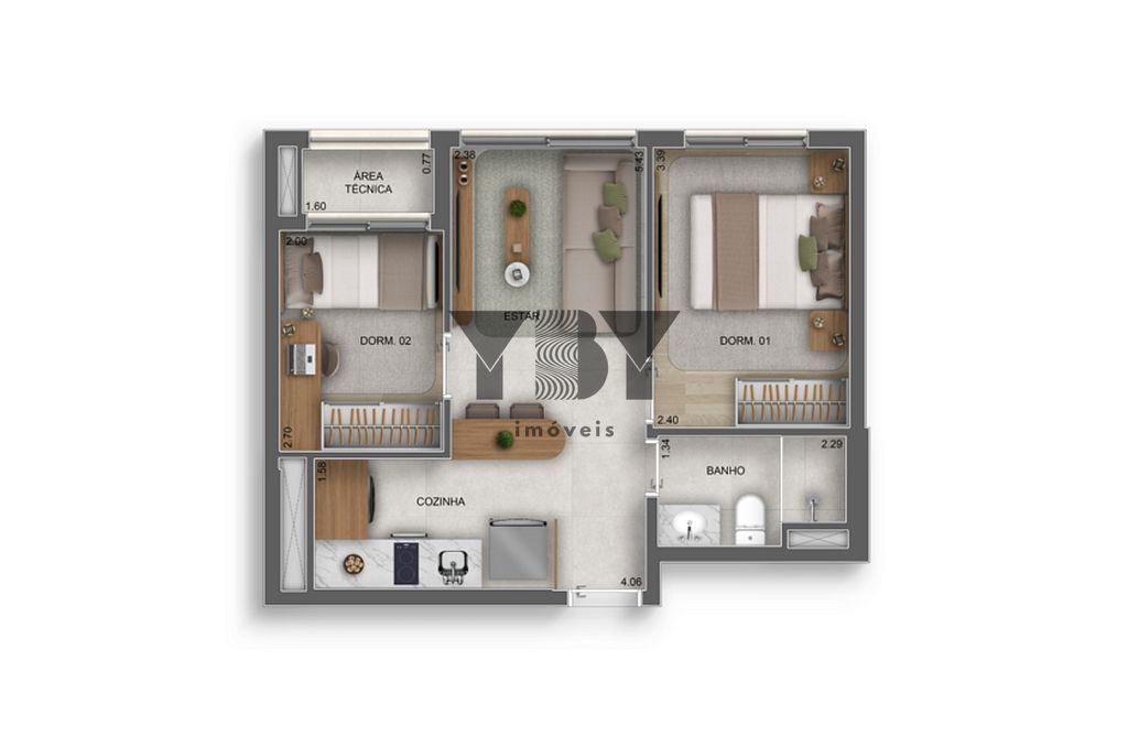 Apartamento, 3 quartos, 88 m² - Foto 26