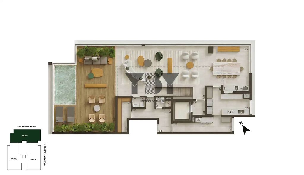 Apartamento, 3 quartos, 163 m² - Foto 46