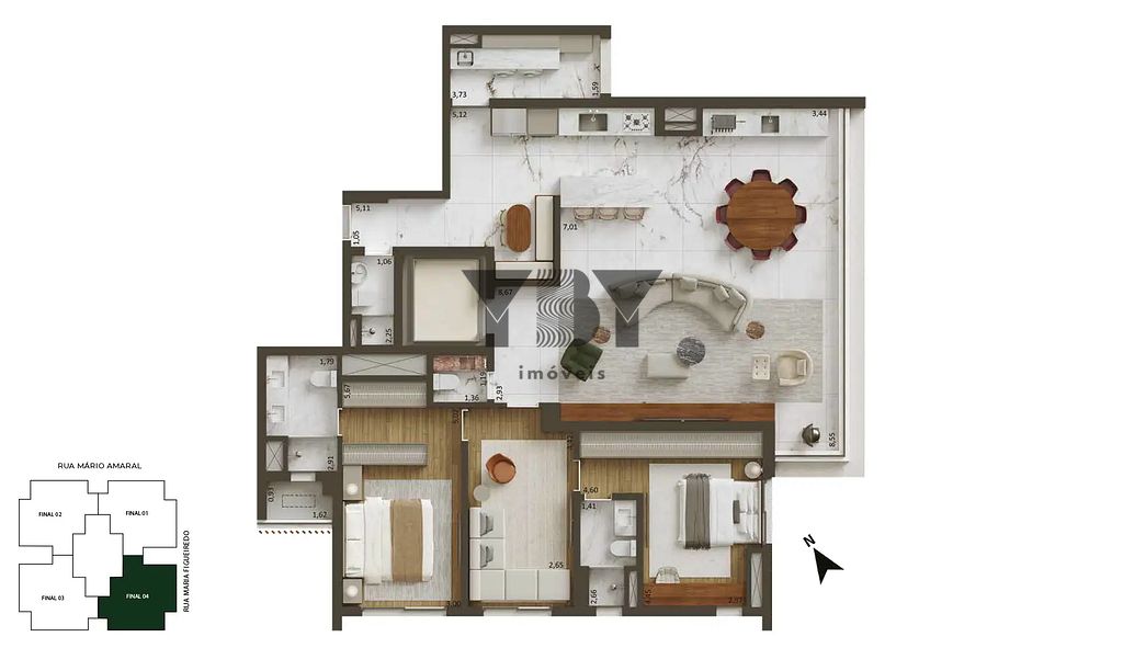 Cobertura, 4 quartos, 431 m² - Foto 36