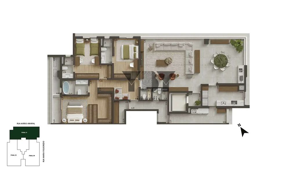 Cobertura, 4 quartos, 431 m² - Foto 40