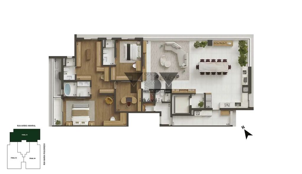 Cobertura, 4 quartos, 431 m² - Foto 41